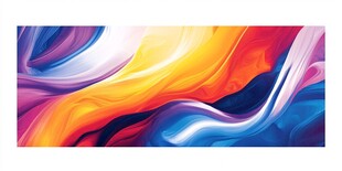 绚丽动感流体艺术背景图