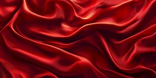 红色绸缎纹理背景