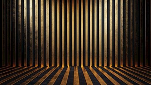 黑色条纹背景的空旷空间