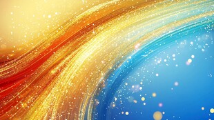 绚丽流光溢彩梦幻背景图