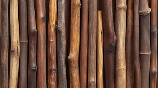 竹木排列纹理背景图