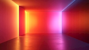 炫彩光影打造梦幻空房间