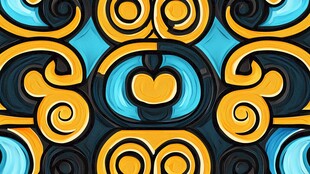 多彩几何图案装饰纹理