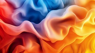 绚丽多彩流体艺术纹理