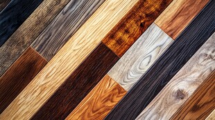 多样木纹地板材质展示