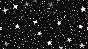 梦幻星空星星无缝背景图