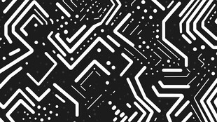 黑白几何抽象图案纹理