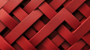 红色编织纹理背景图案