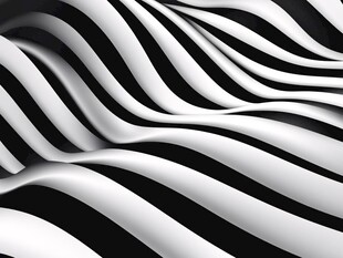 黑白条纹动感抽象背景图