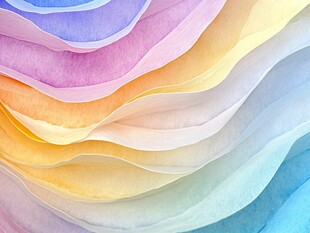 梦幻渐变彩色波纹纹理