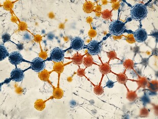 分子结构微观视图