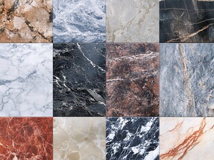 多样大理石纹理素材集合