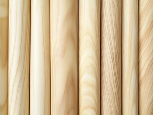 天然木纹原木材料展示