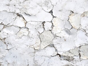 干裂白墙纹理