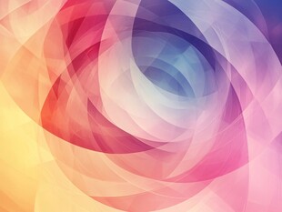 梦幻多彩渐变抽象背景图