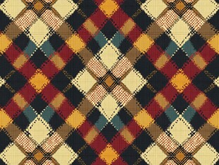 复古格子图案纹理背景