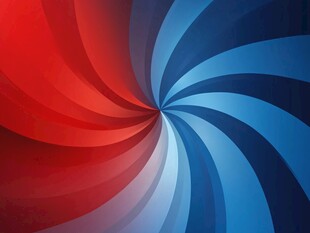 红蓝渐变旋转动感背景图