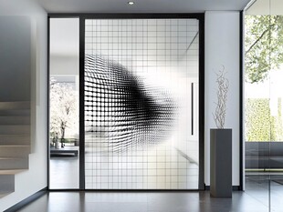 现代简约风创意艺术隔断