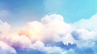 梦幻云海 天空中的绮丽景象