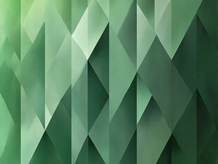 绿色几何菱形抽象背景图