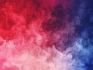 红蓝渐变水彩抽象背景图