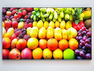 缤纷多彩的新鲜水果集合