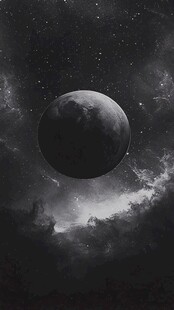 梦幻宇宙中的孤独月球