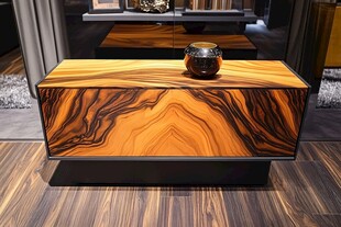 独特木纹装饰柜