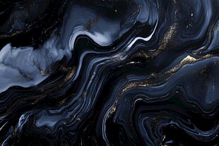 黑金大理石纹理抽象背景图