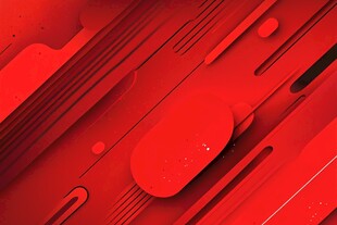 红色几何抽象背景图案