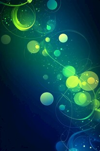梦幻渐变光斑科技背景图