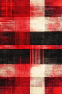 复古红黑格纹图案背景