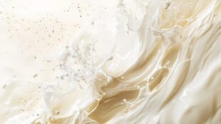 牛奶飞溅瞬间的美妙纹理