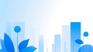 城市蓝调 简约清新风景线