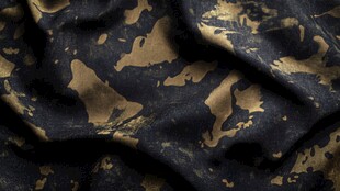 迷彩布料纹理特写