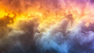 梦幻绚烂的天空云彩景观