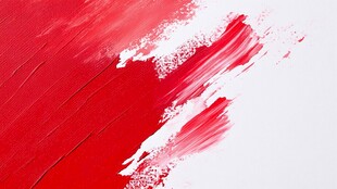 红色笔触艺术背景纹理