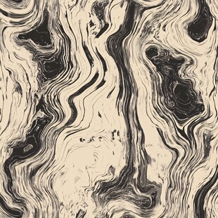 黑白水墨风抽象纹理图案