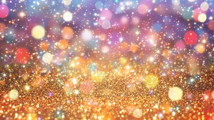 梦幻炫彩闪光背景图