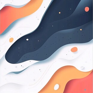 流体渐变抽象背景图案