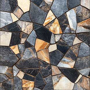 不规则拼接石材纹理图案