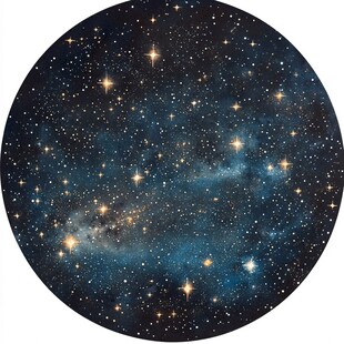 梦幻星空璀璨宇宙景象