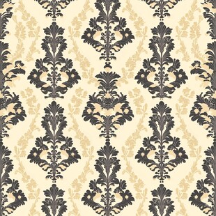 复古欧式花纹壁纸图案