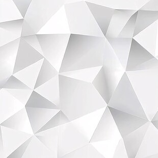 白色多边形几何抽象背景