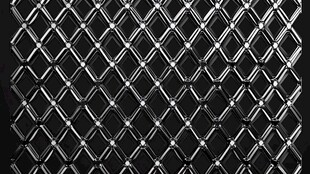 金属菱形网格纹理图案