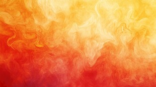 橙红色梦幻烟雾背景图
