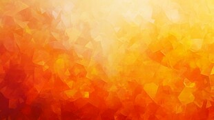 橙黄色多边形渐变背景图