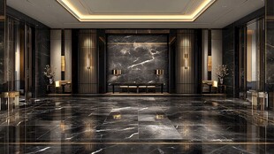 豪华大气现代风大堂空间