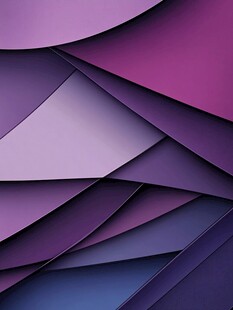 紫色渐变几何折纸风背景