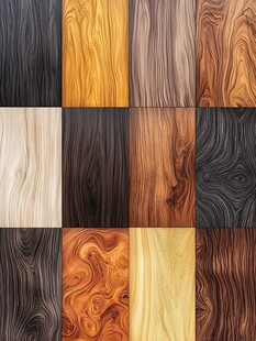 多样木纹材质纹理展示